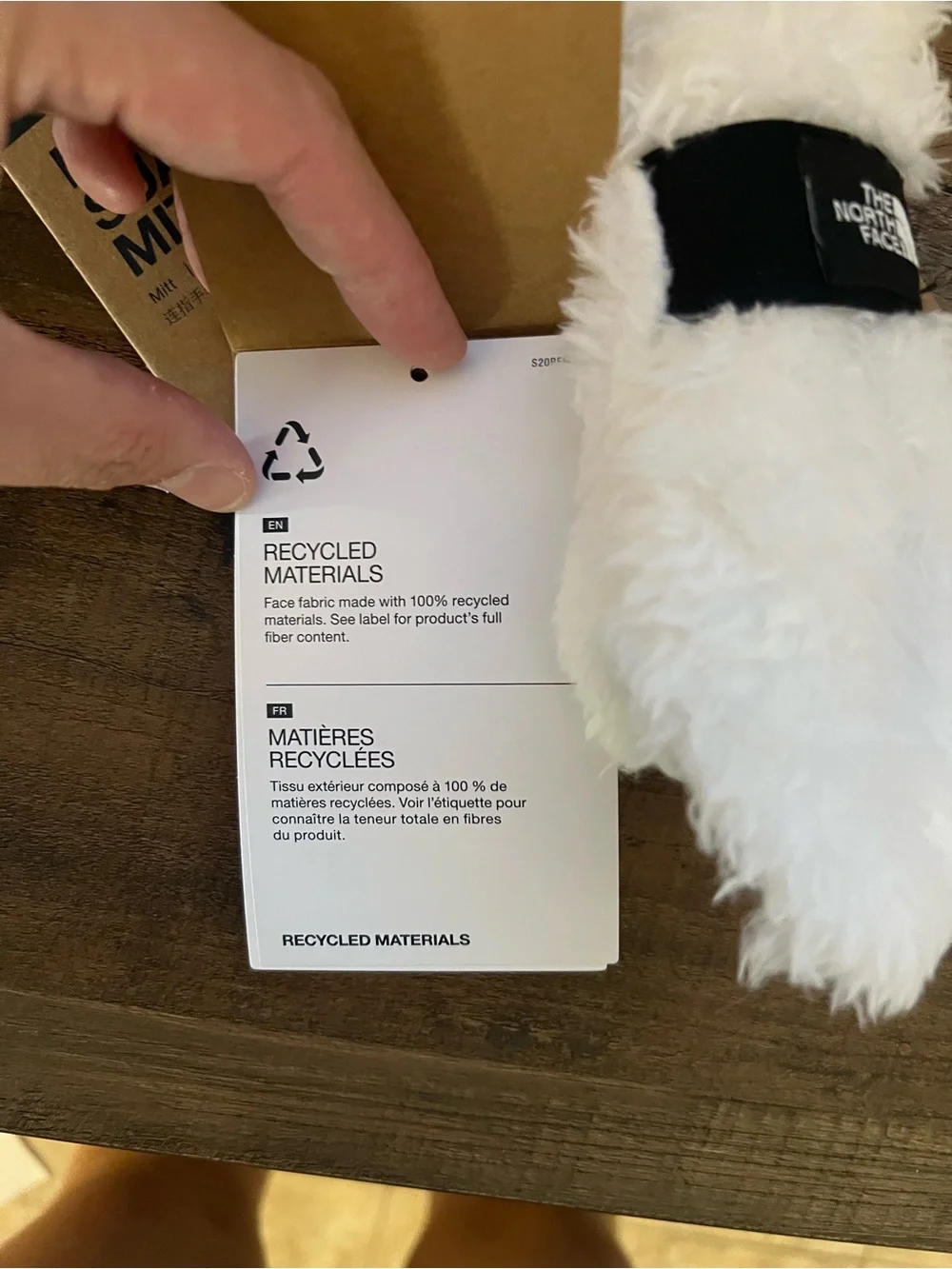 North Face Baby Mittens